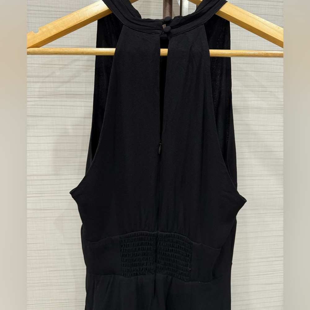 Reformation Aylani Dress Black - Size 6 - Picture 5 of 6